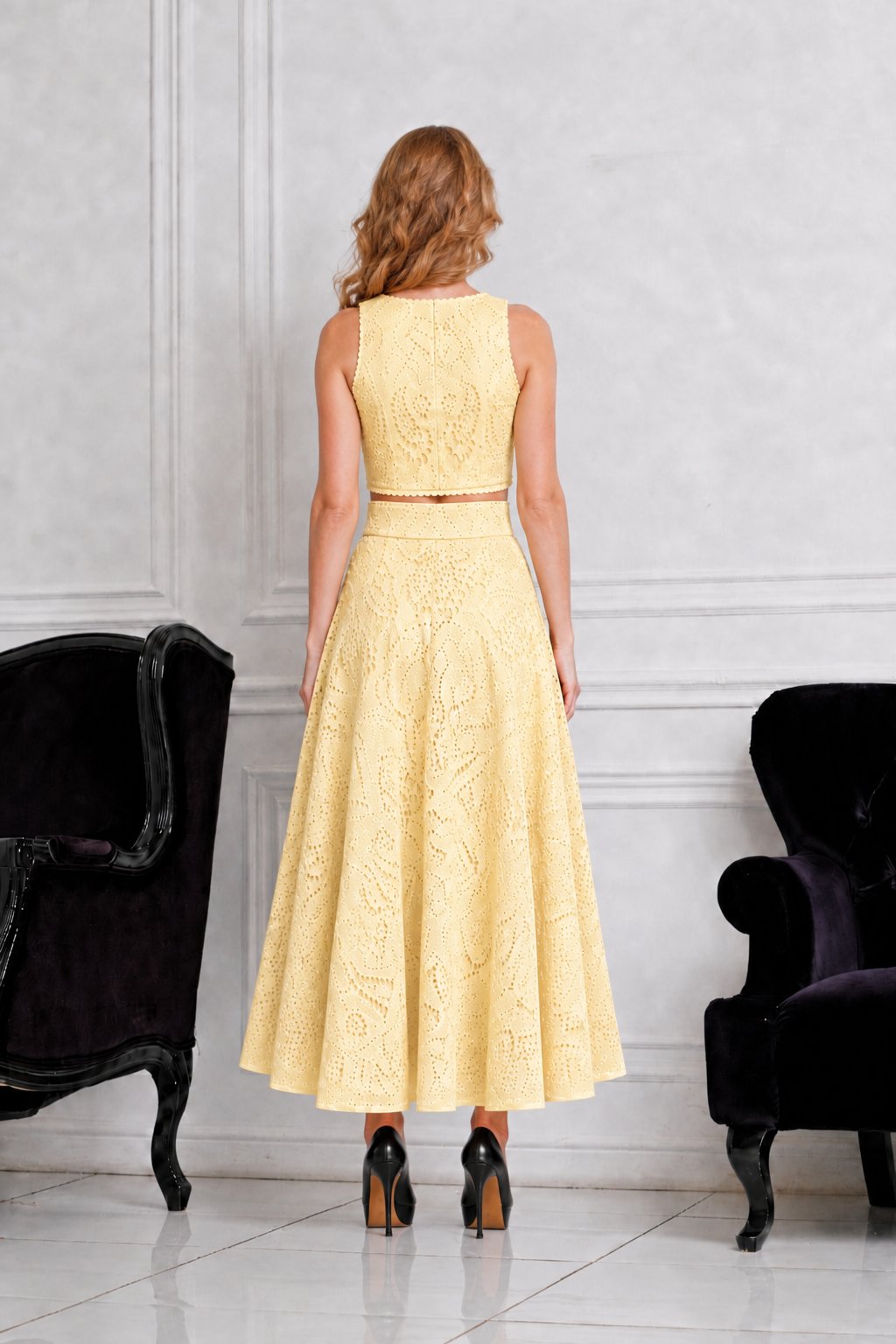 Lune Colette Eyelet Set, styled view