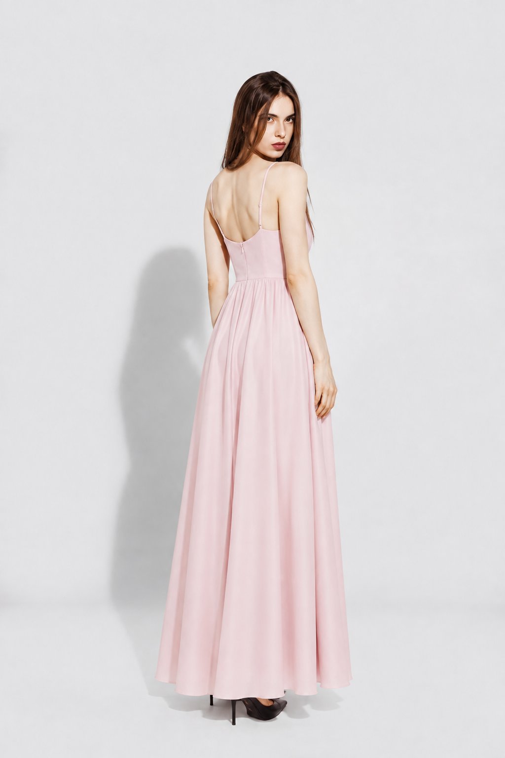 Lune Grace Midi Dress, styled view