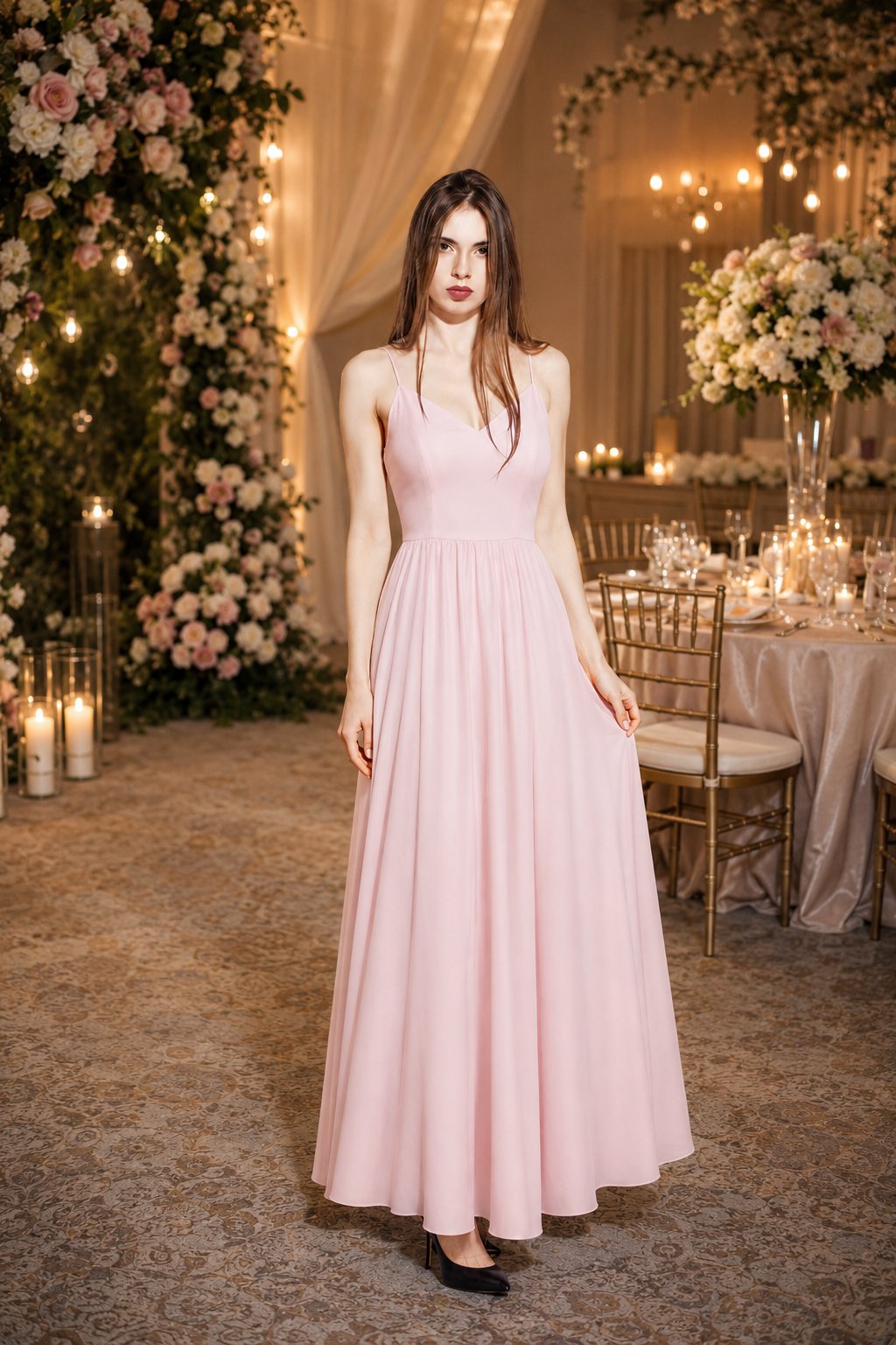 Lune Grace Midi Dress